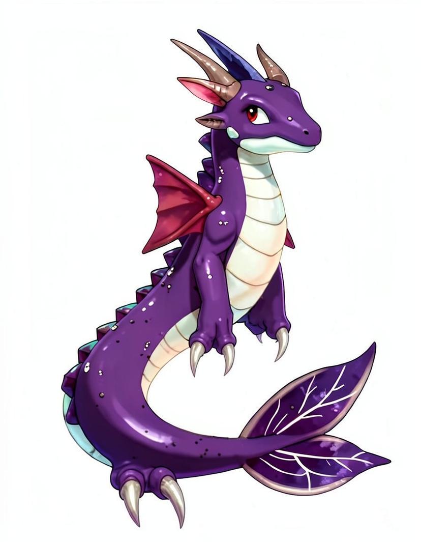Dracocoil, a Pokemon OC made on GenTube