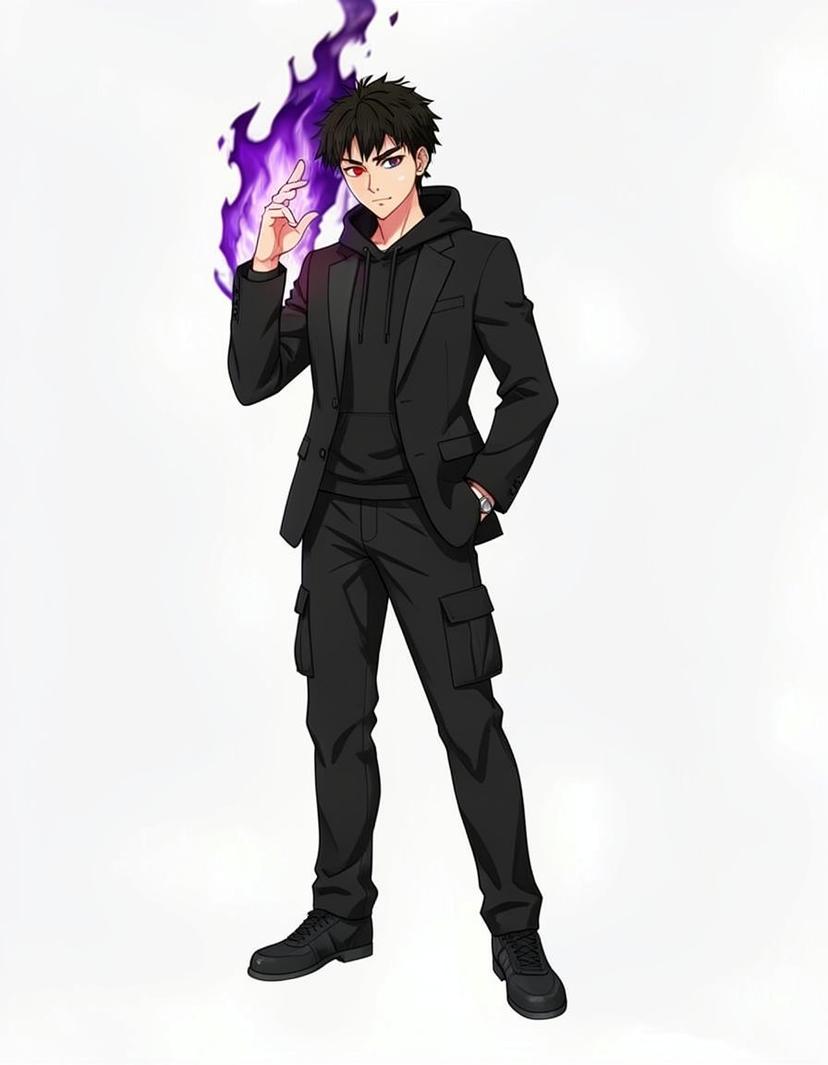 Makoto Kobayashi, a Jujutsu Kaisen OC made on GenTube