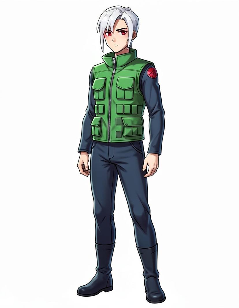 Crimson Veil, a Naruto OC made on GenTube