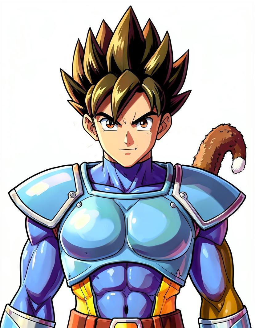 Tenzu, a Dragon Ball OC made on GenTube