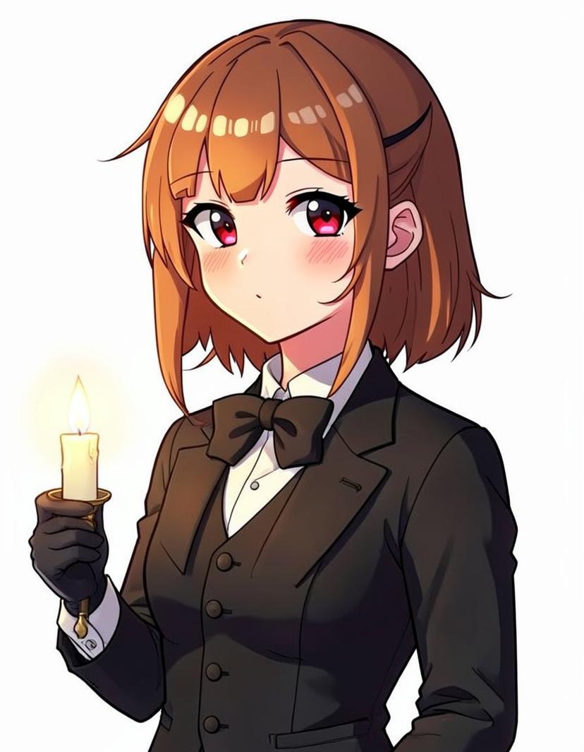 Luna Crest, a Danganronpa OC made on GenTube