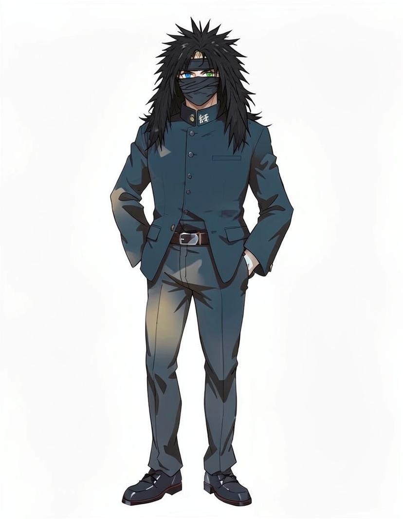 Ren Agatsawa, a Jujutsu Kaisen OC made on GenTube