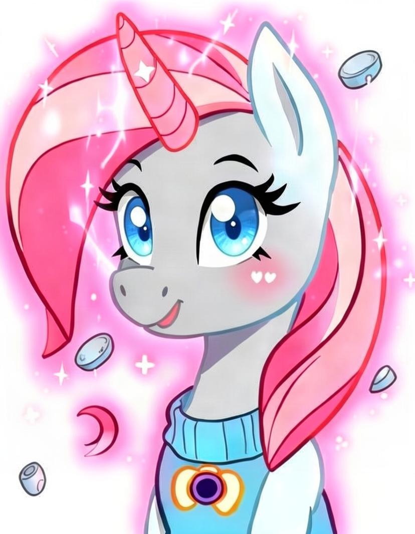 SparkleTwirl, a My Little Pony OC made on GenTube