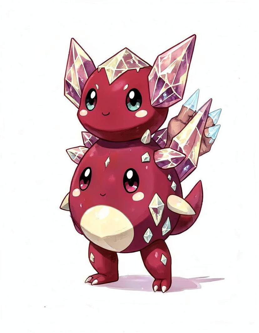 Crystos, a Pokemon OC made on GenTube