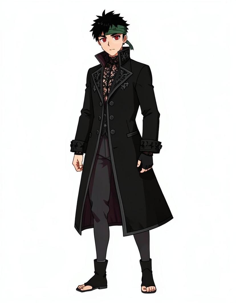 Deep, a Naruto OC made on GenTube