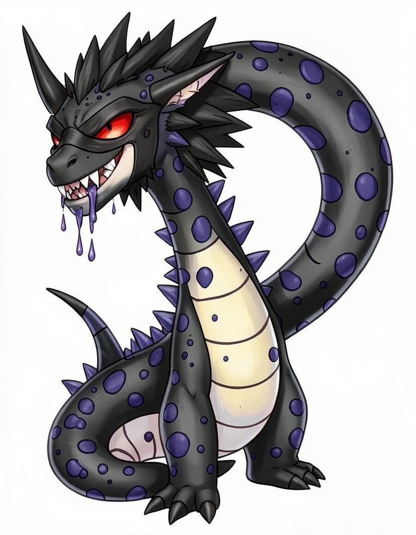 Mamba, a Pokemon OC made on GenTube
