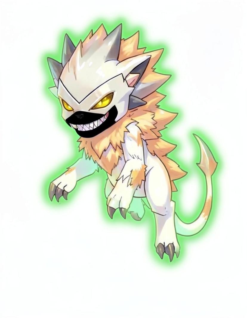 Lingrem, a Pokemon OC made on GenTube