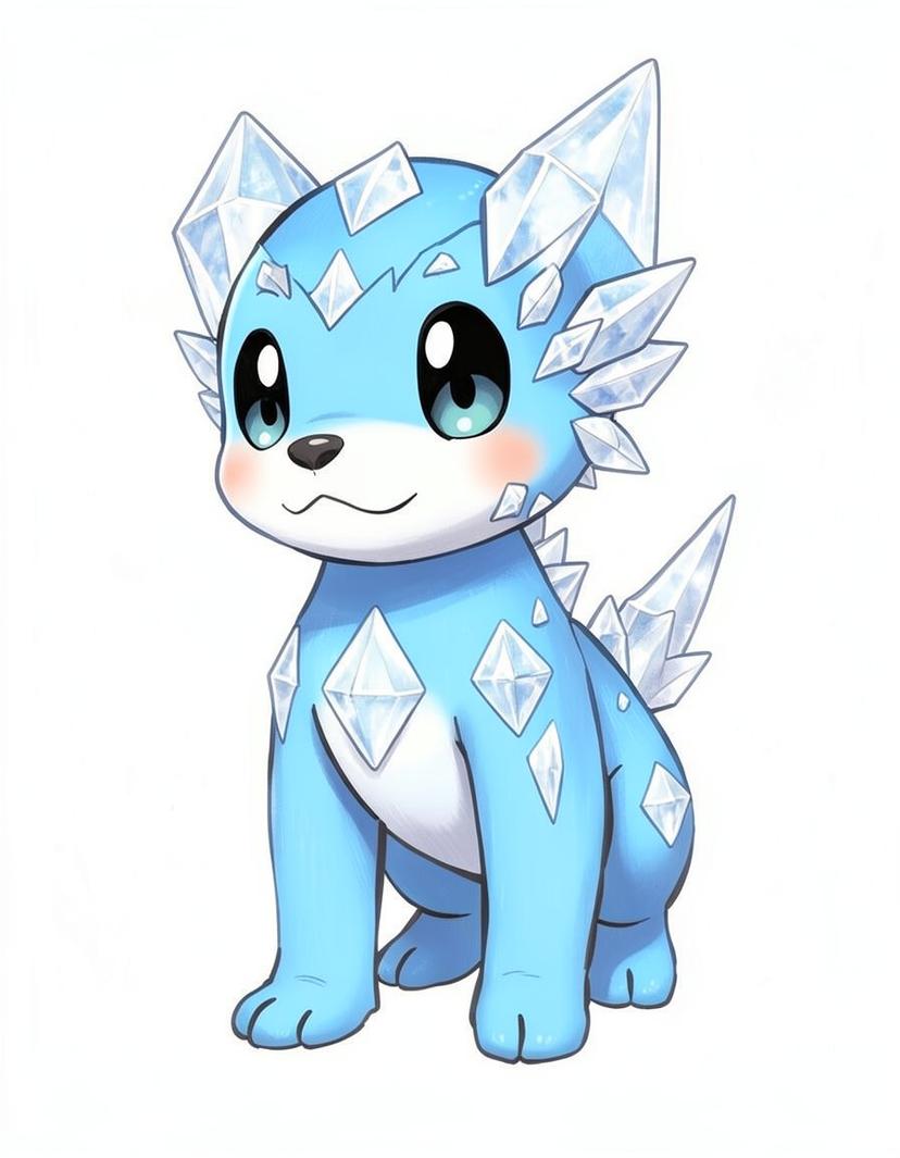 Frofro, a Pokemon OC made on GenTube