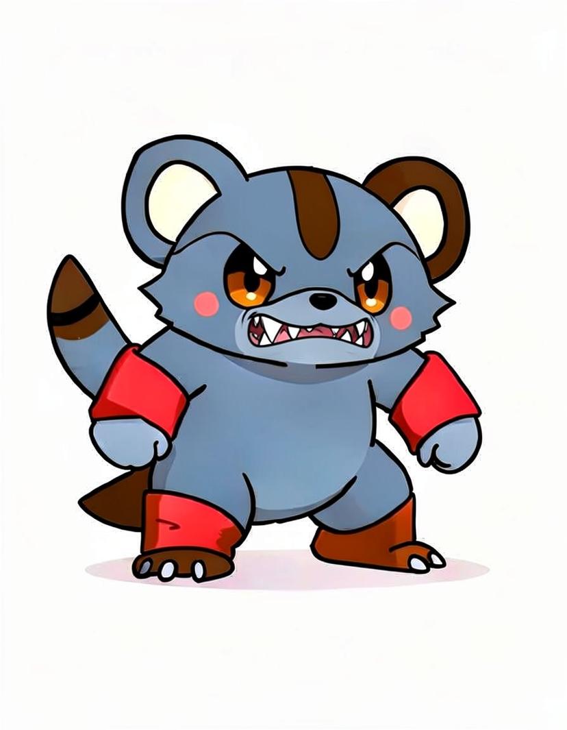 Punchlo, a Pokemon OC made on GenTube