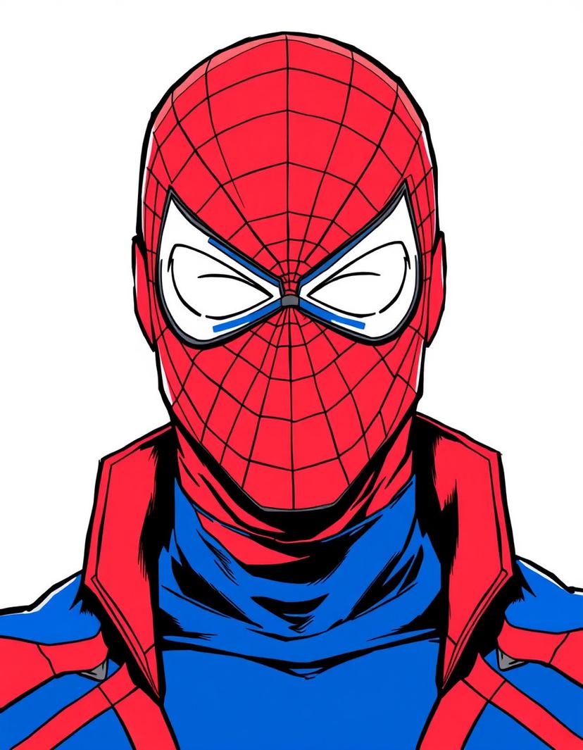 Crimson Webmask, a Spider Man OC made on GenTube