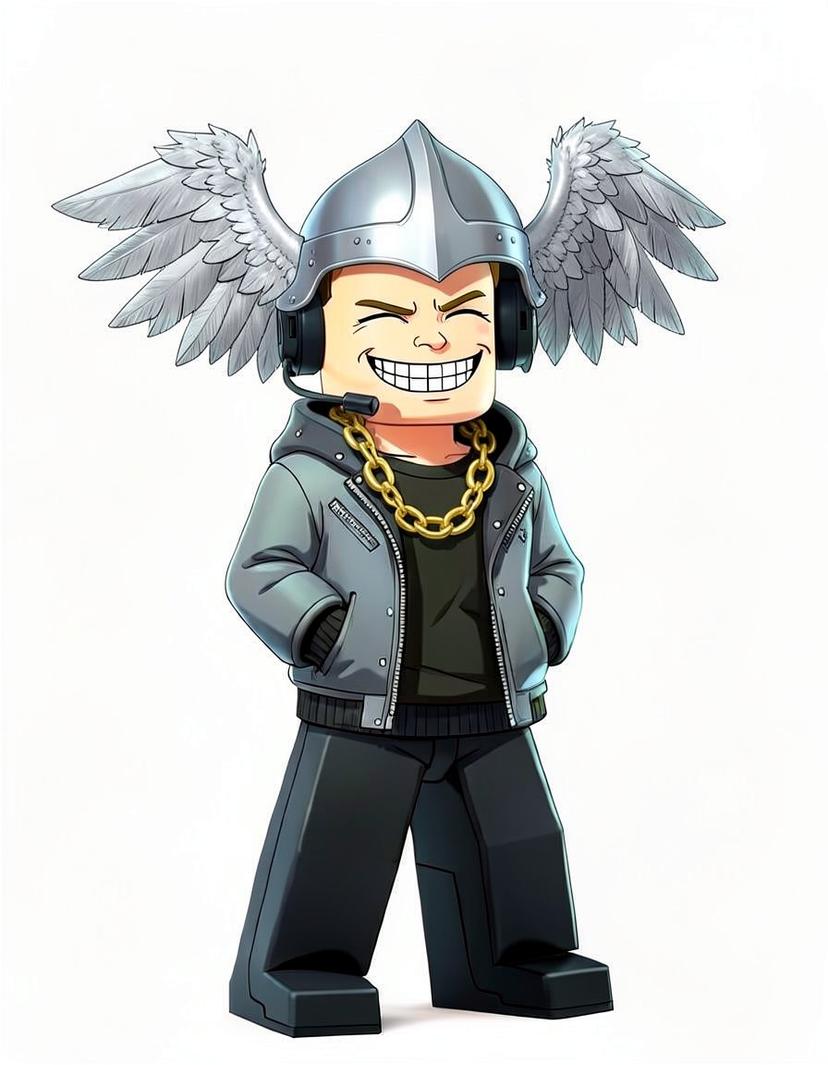 PixelWing, a Roblox OC made on GenTube