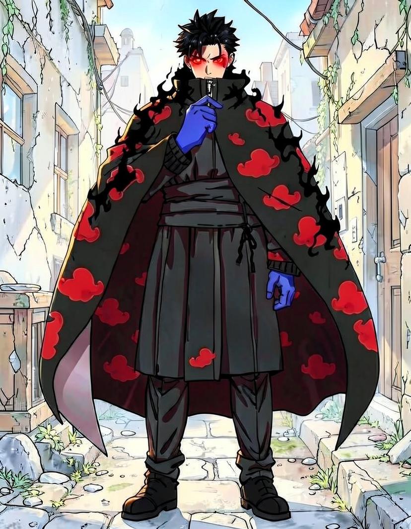 Nightshade, a Naruto OC made on GenTube