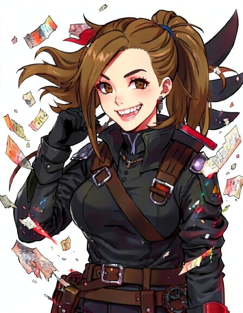 Daegana, a Fourth Wing OC made on GenTube