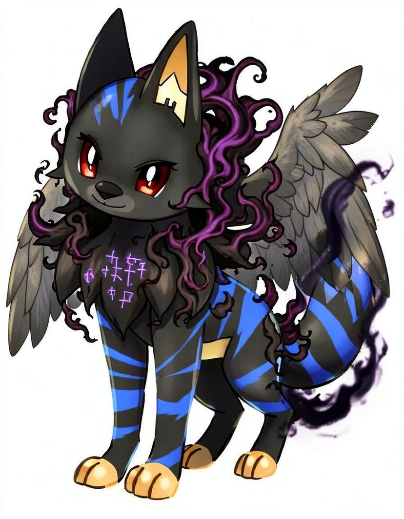 magidog, a Pokemon OC made on GenTube