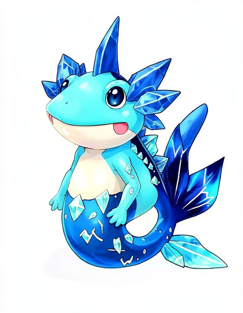 Frogzen, a Pokemon OC made on GenTube