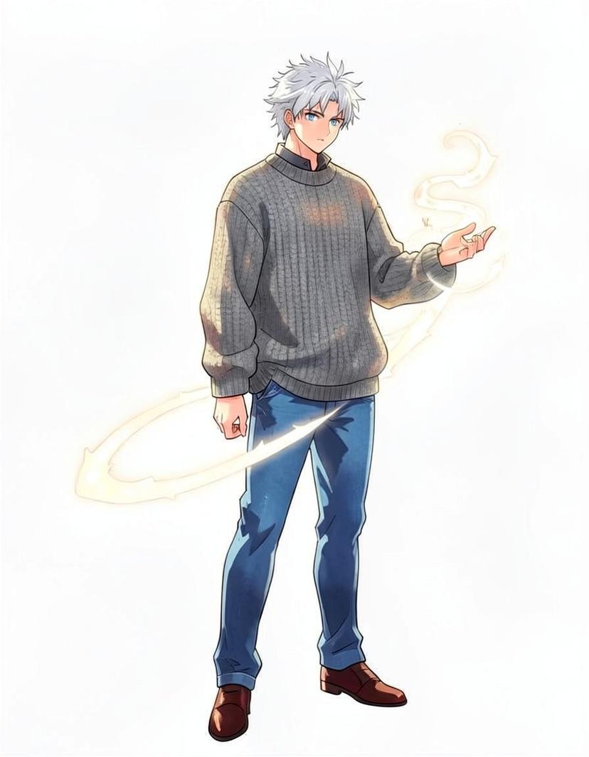 Max gojo, a Jujutsu Kaisen OC made on GenTube