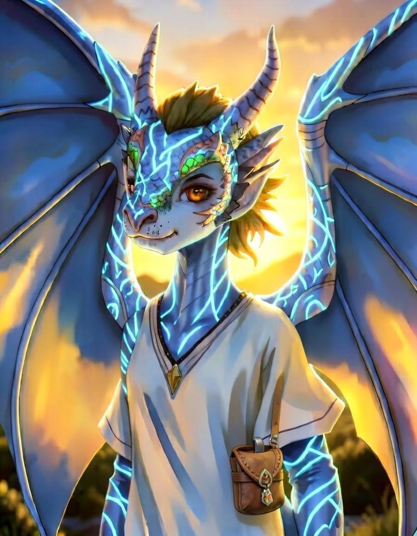 Tidepool, a Wings of Fire OC made on GenTube