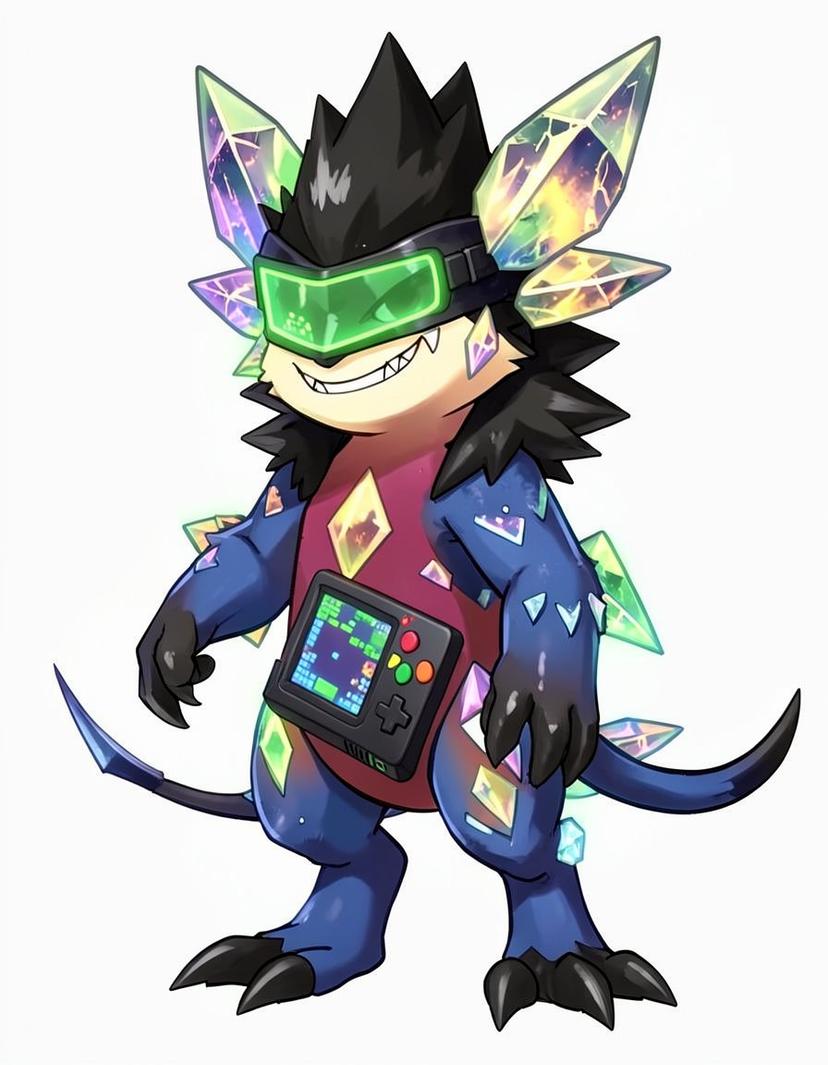 Glacimon, a Pokemon OC made on GenTube