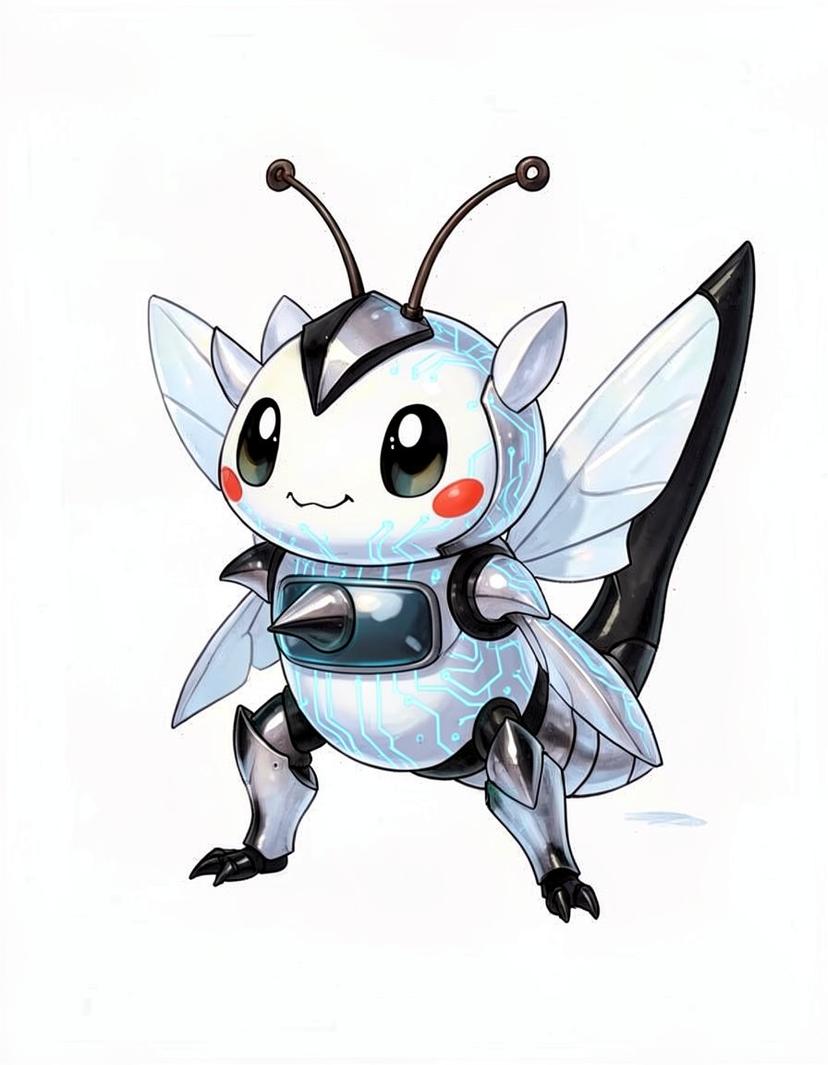 Cicacade, a Pokemon OC made on GenTube