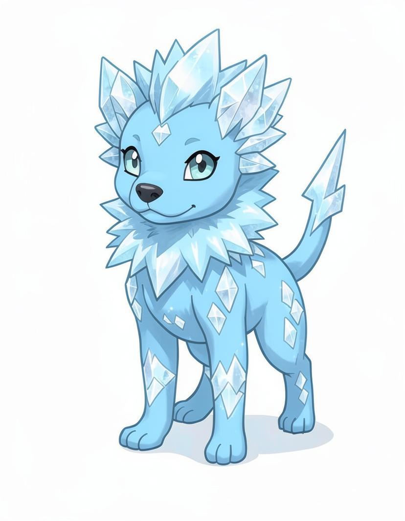 Woufriese, a Pokemon OC made on GenTube