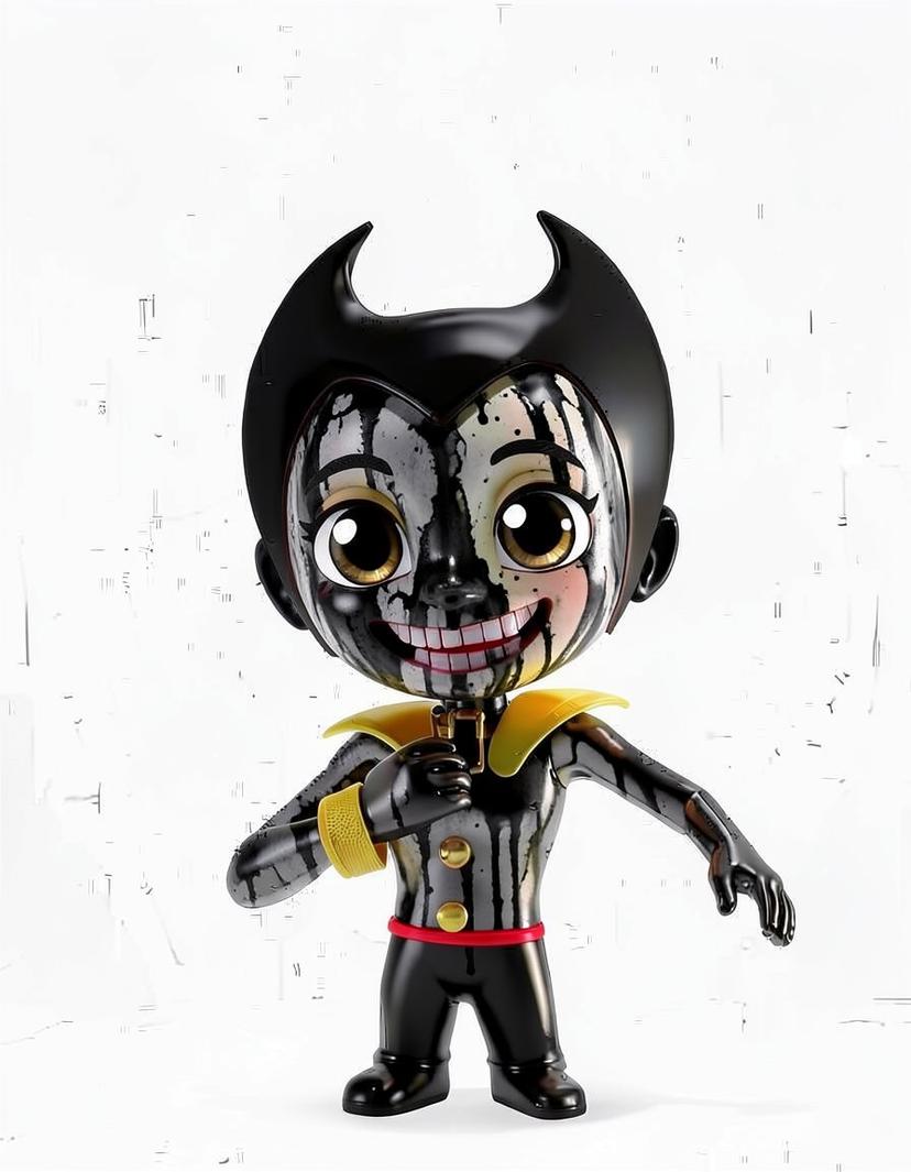 Inkflare, a Digital Circus OC made on GenTube