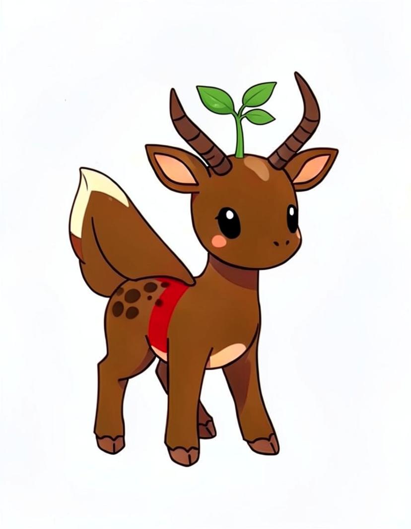 Scaledoe, a Pokemon OC made on GenTube