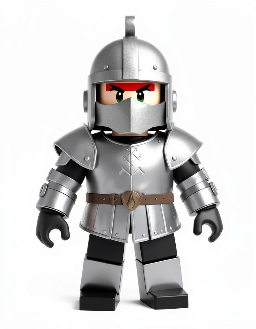 Ironstripe, a Roblox OC made on GenTube