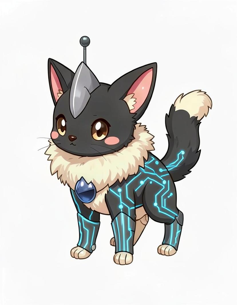 Fluffwhisk, a Pokemon OC made on GenTube