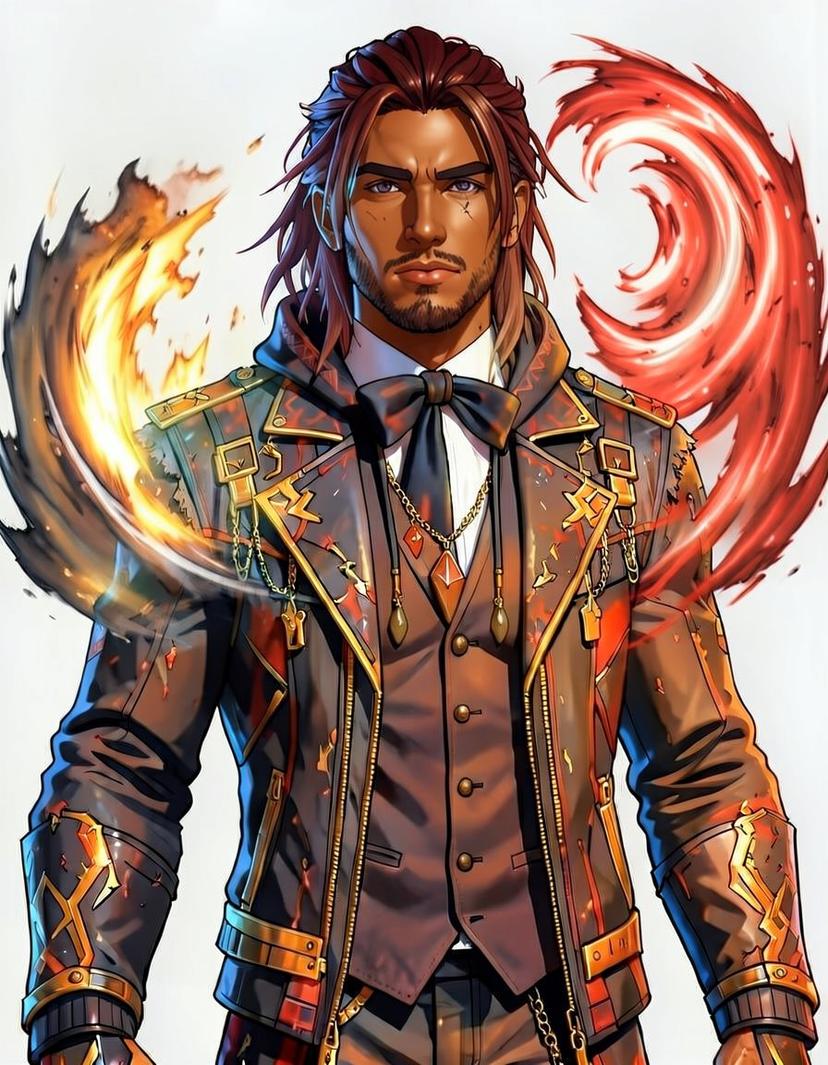 hiro, a Arcane OC made on GenTube