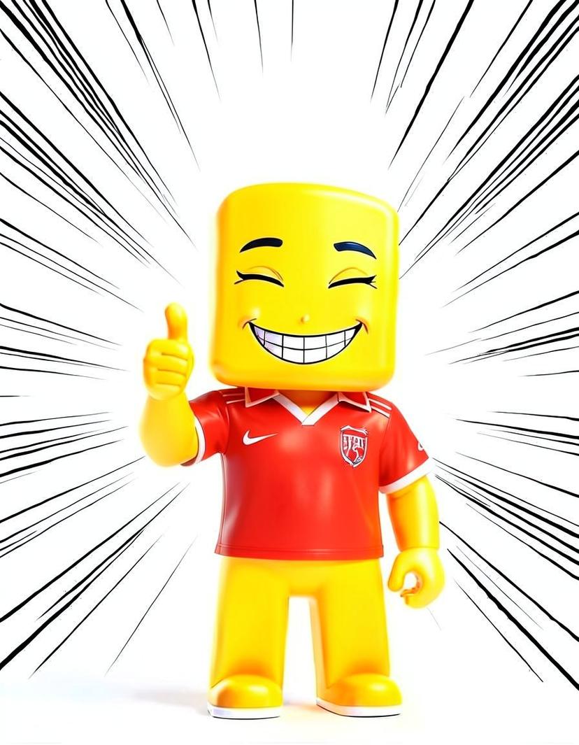 Pixel Grin, a Roblox OC made on GenTube