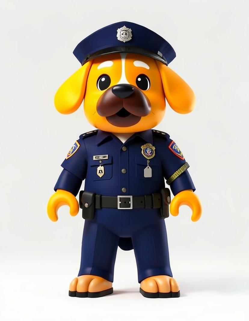 K9 Marshal, a Roblox OC made on GenTube