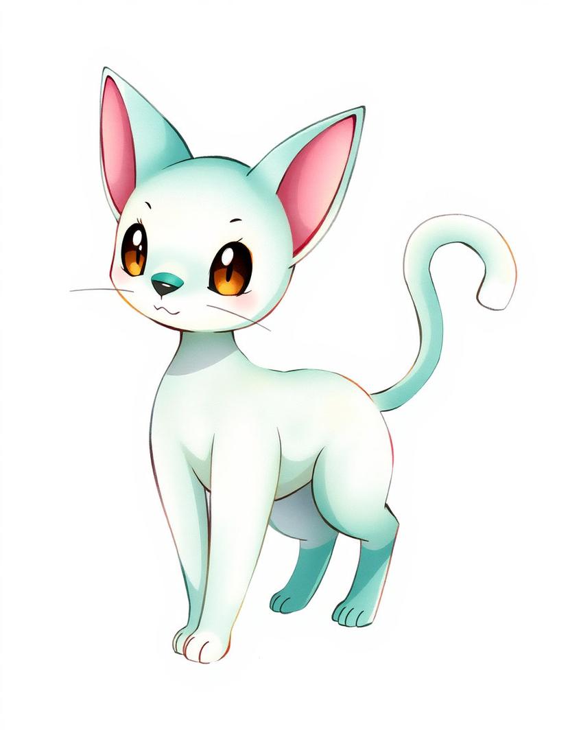 Lumapaw, a Pokemon OC made on GenTube