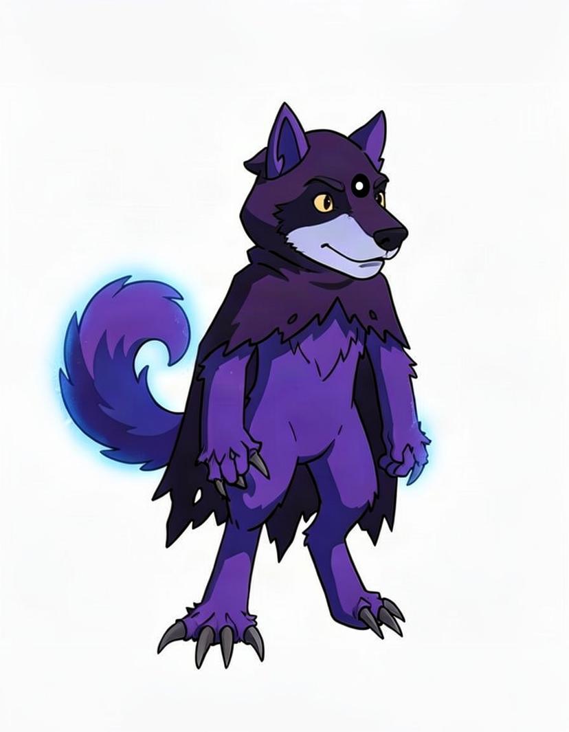 Psyolf, a Pokemon OC made on GenTube