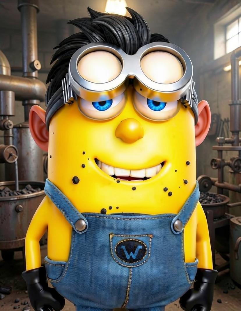 Donald, a Minion OC made on GenTube