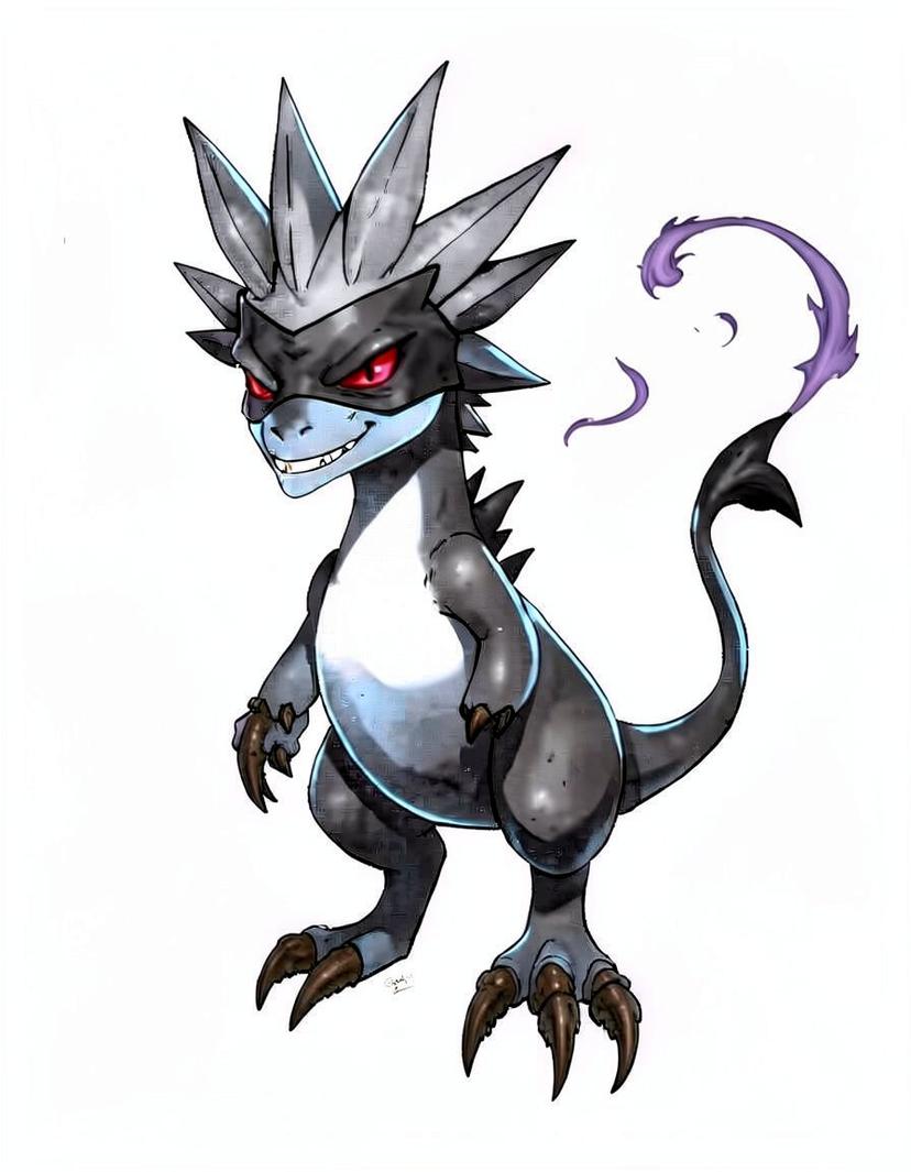 Wisplo, a Pokemon OC made on GenTube