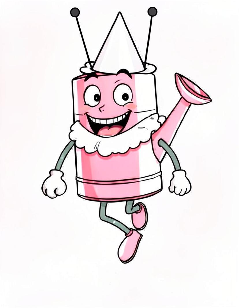Bubble Spout, a Dandys World OC made on GenTube