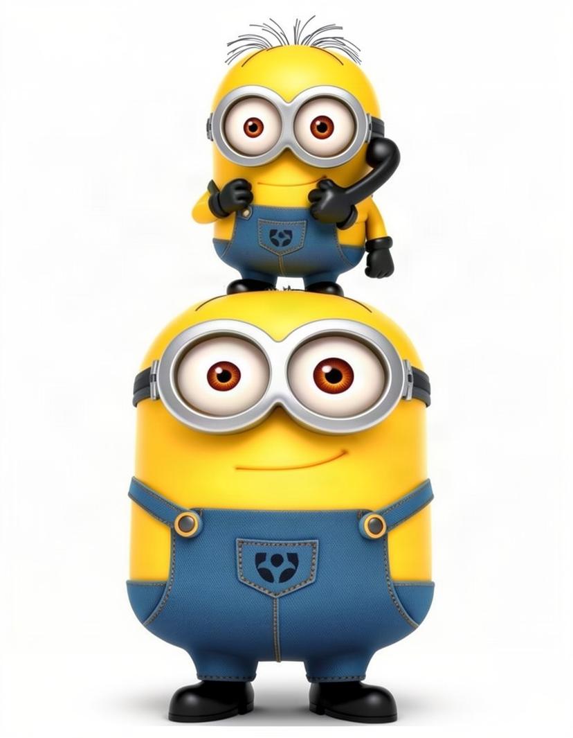 Sunny Spark, a Minion OC made on GenTube