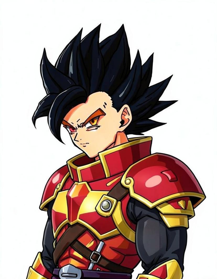 Zaru Vex, a Dragon Ball OC made on GenTube