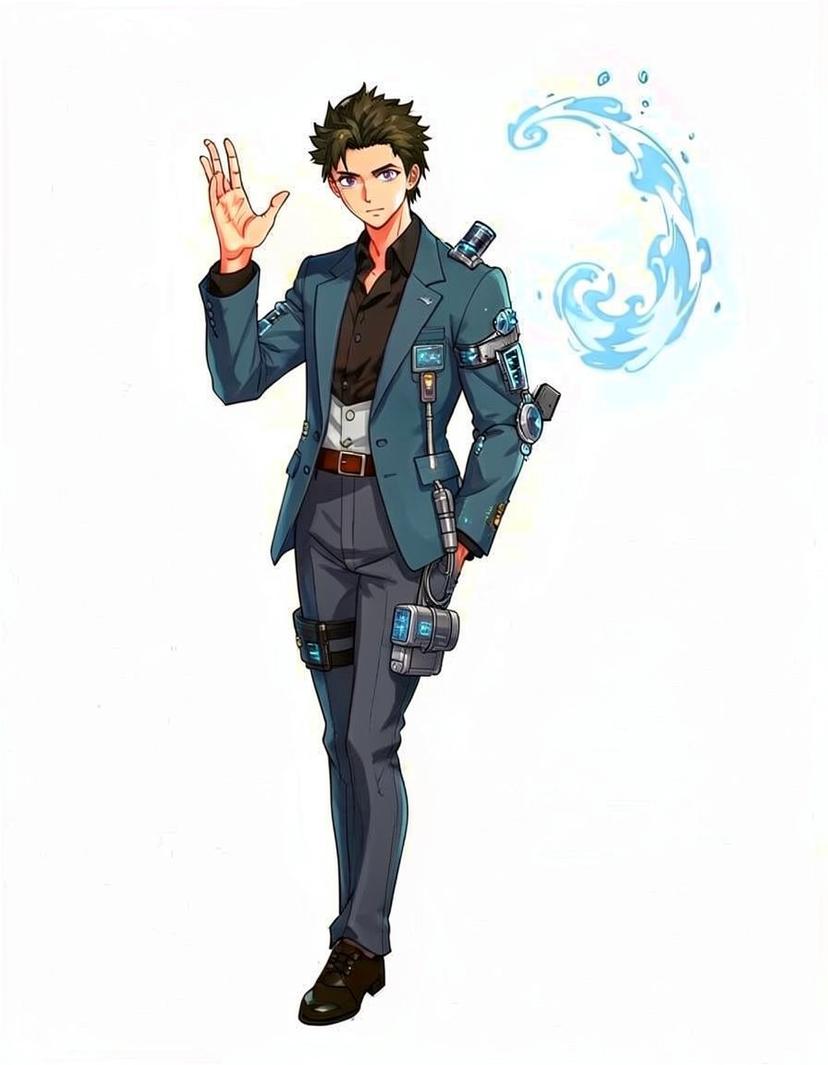 Vesper kaine, a Jujutsu Kaisen OC made on GenTube