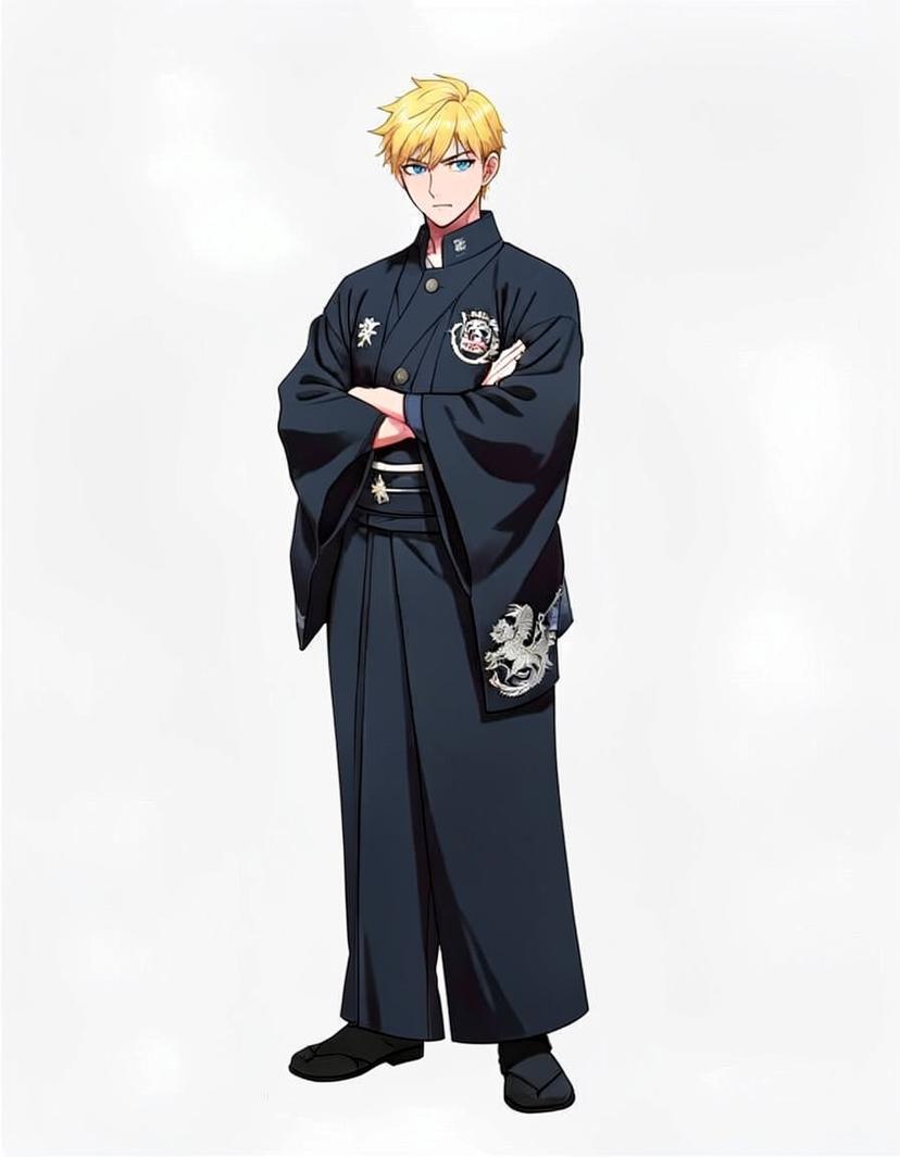 Haruki Morioka, a Jujutsu Kaisen OC made on GenTube