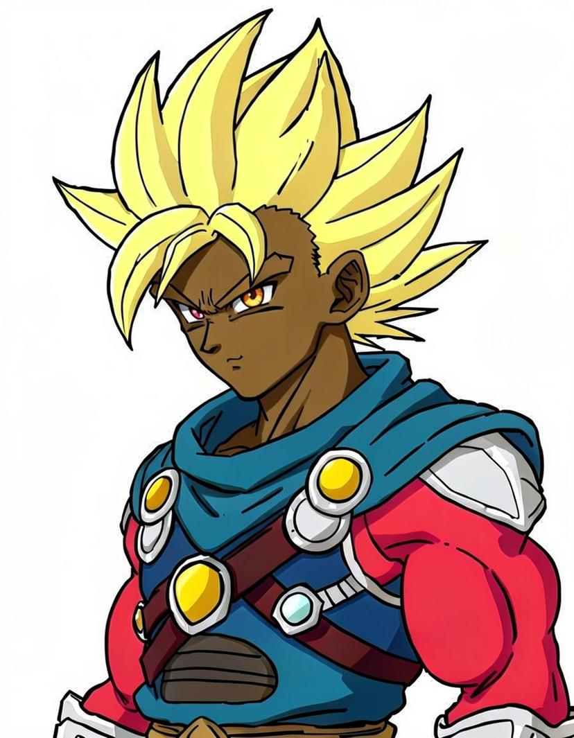 Blazetail, a Dragon Ball OC made on GenTube