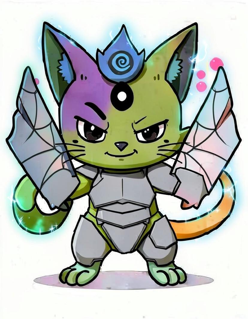 GemWisp, a Pokemon OC made on GenTube