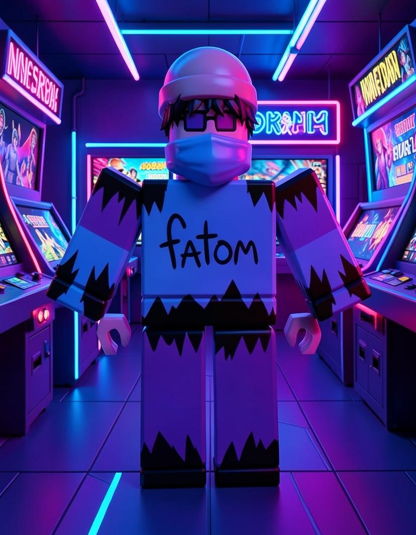 alrafatom, a Roblox OC made on GenTube