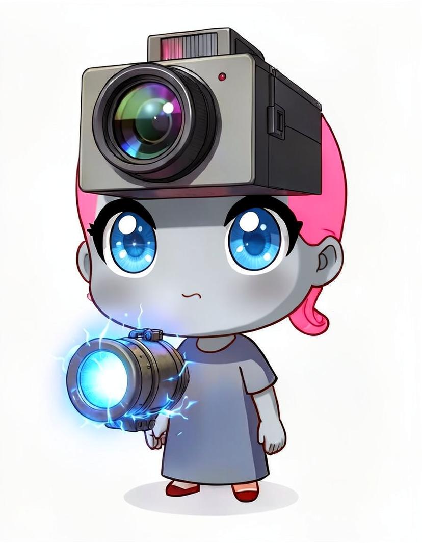 Camra woman, a Skibidi Toilet OC made on GenTube