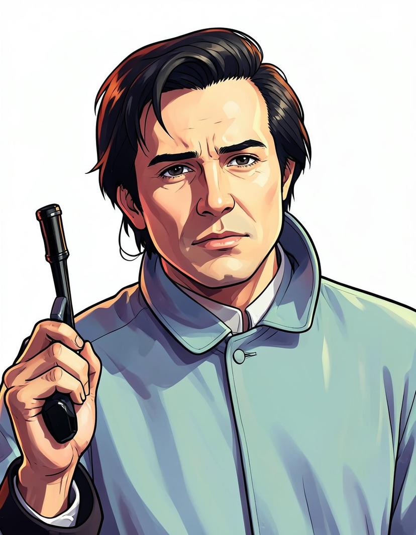 Henry Silva, a DDLC OC made on GenTube