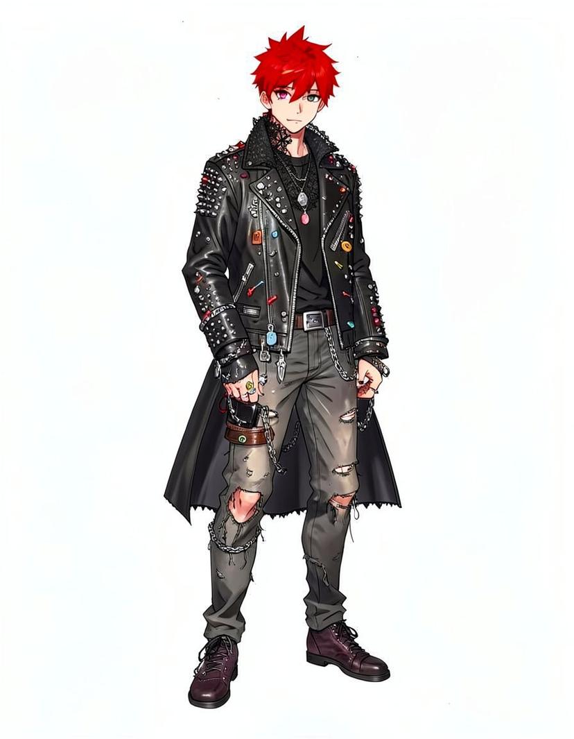 Crimson Rift, a Naruto OC made on GenTube