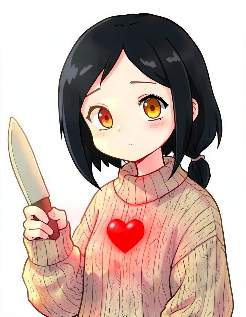 Amber Stripe, a Undertale OC made on GenTube
