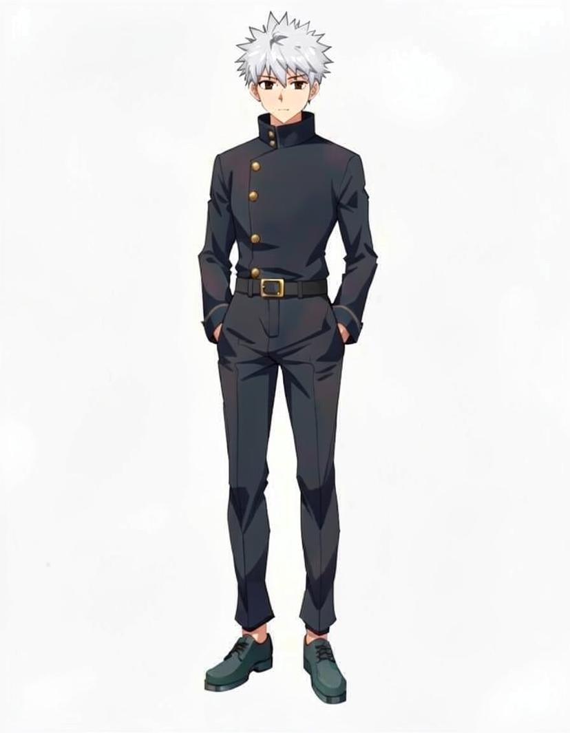 Hikaru Miwa, a Jujutsu Kaisen OC made on GenTube