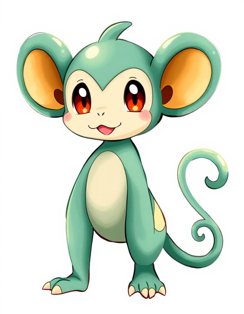 Novasimi, a Pokemon OC made on GenTube
