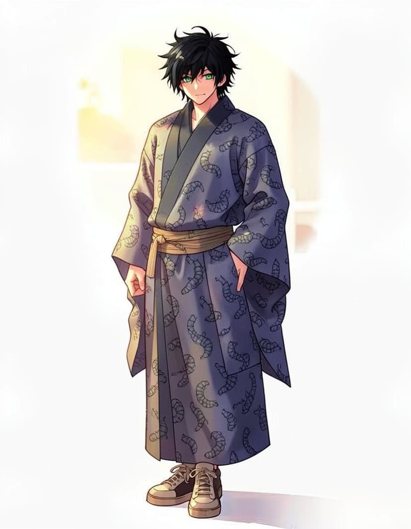 Tsukasa Amano, a Jujutsu Kaisen OC made on GenTube